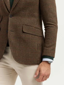 Alvaro Moreno AMERICANA THOMAS TWIST MARRÓN-Hombre Americanas