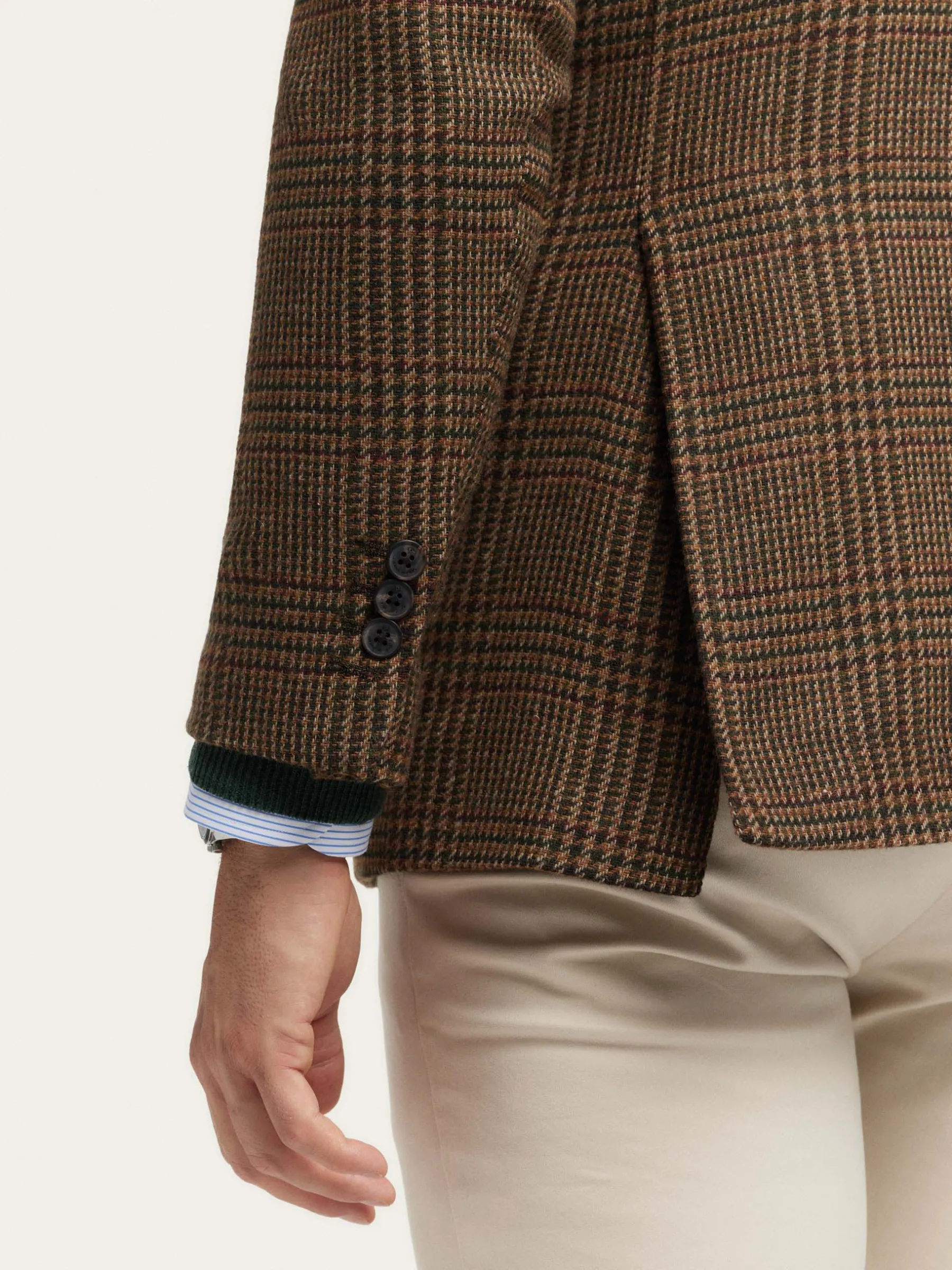 Alvaro Moreno AMERICANA THOMAS TWIST MARRÓN-Hombre Americanas