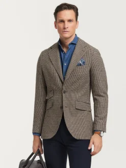 Alvaro Moreno AMERICANA CHARLIE TWIST MARRÓN-Hombre Americanas