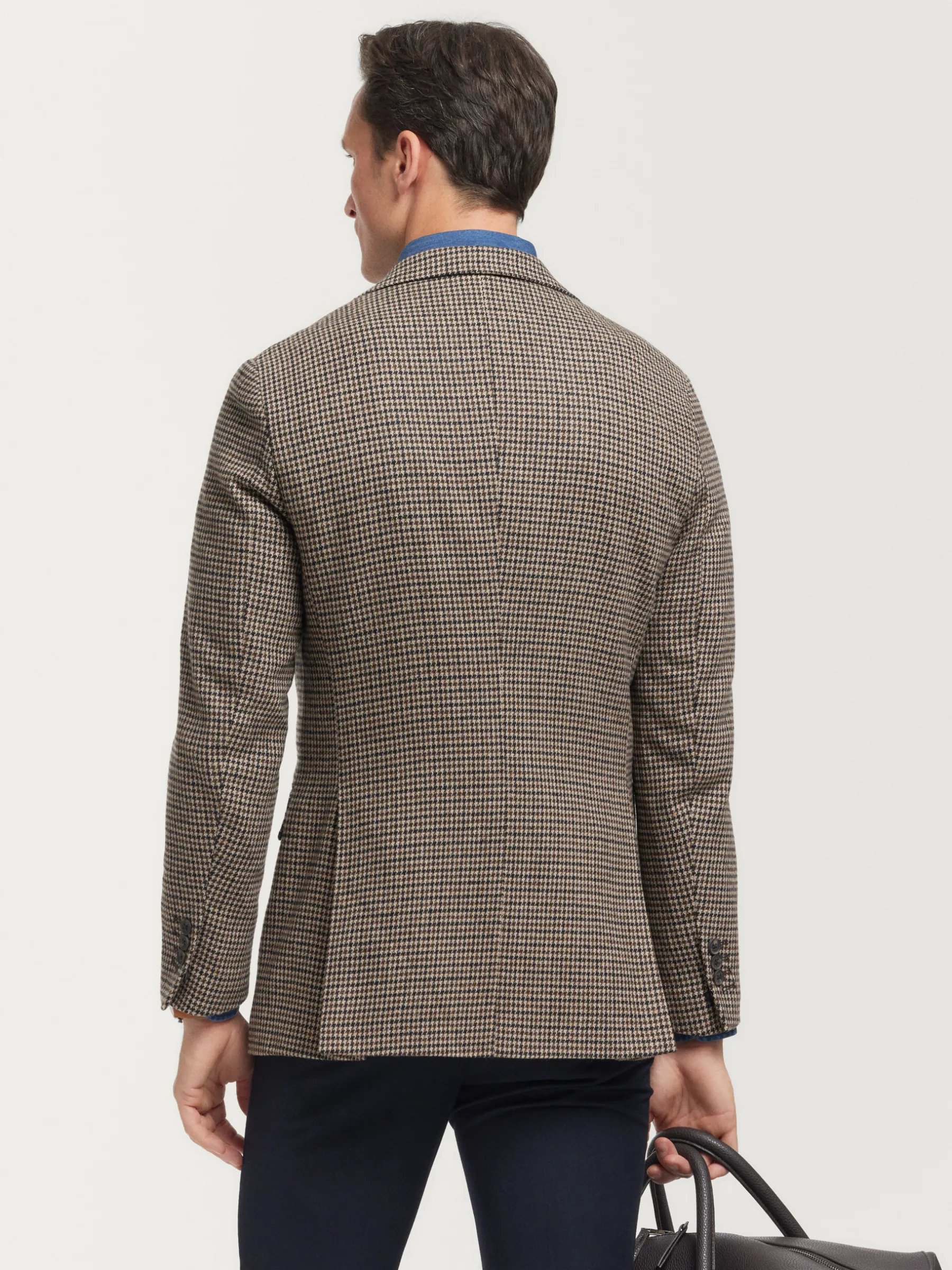 Alvaro Moreno AMERICANA CHARLIE TWIST MARRÓN-Hombre Americanas