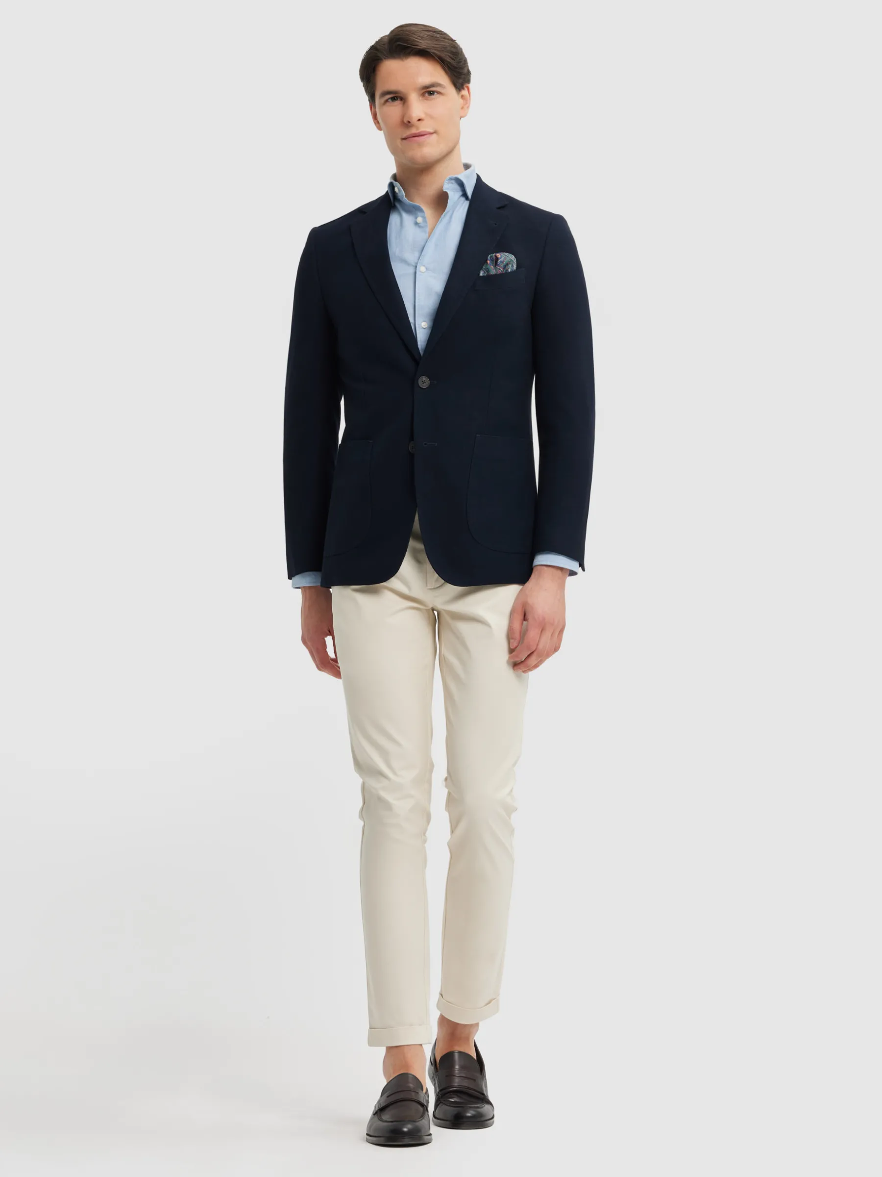 Alvaro Moreno AMERICANA CLASSIC TWILL-Hombre Americanas