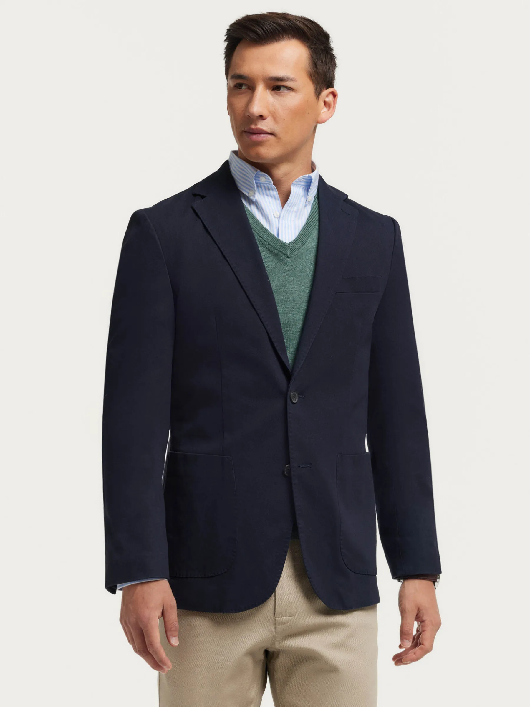 Alvaro Moreno AMERICANA COTTON-Hombre Americanas