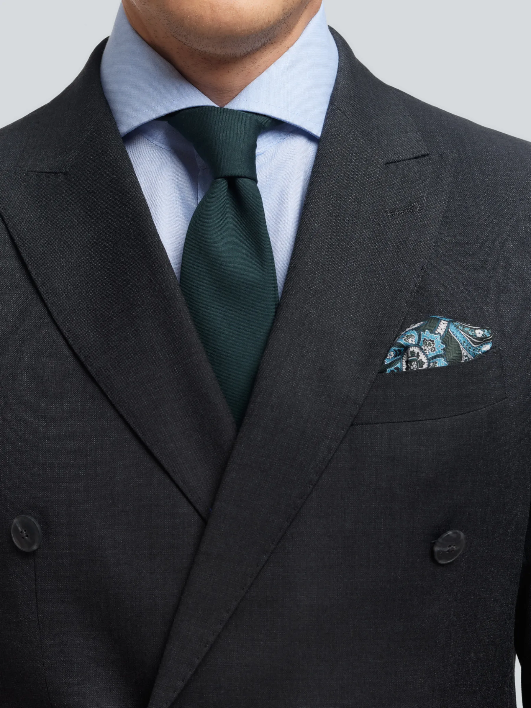 Alvaro Moreno AMERICANA FIL A FIL CRUZADO-Hombre Trajes|Trajes