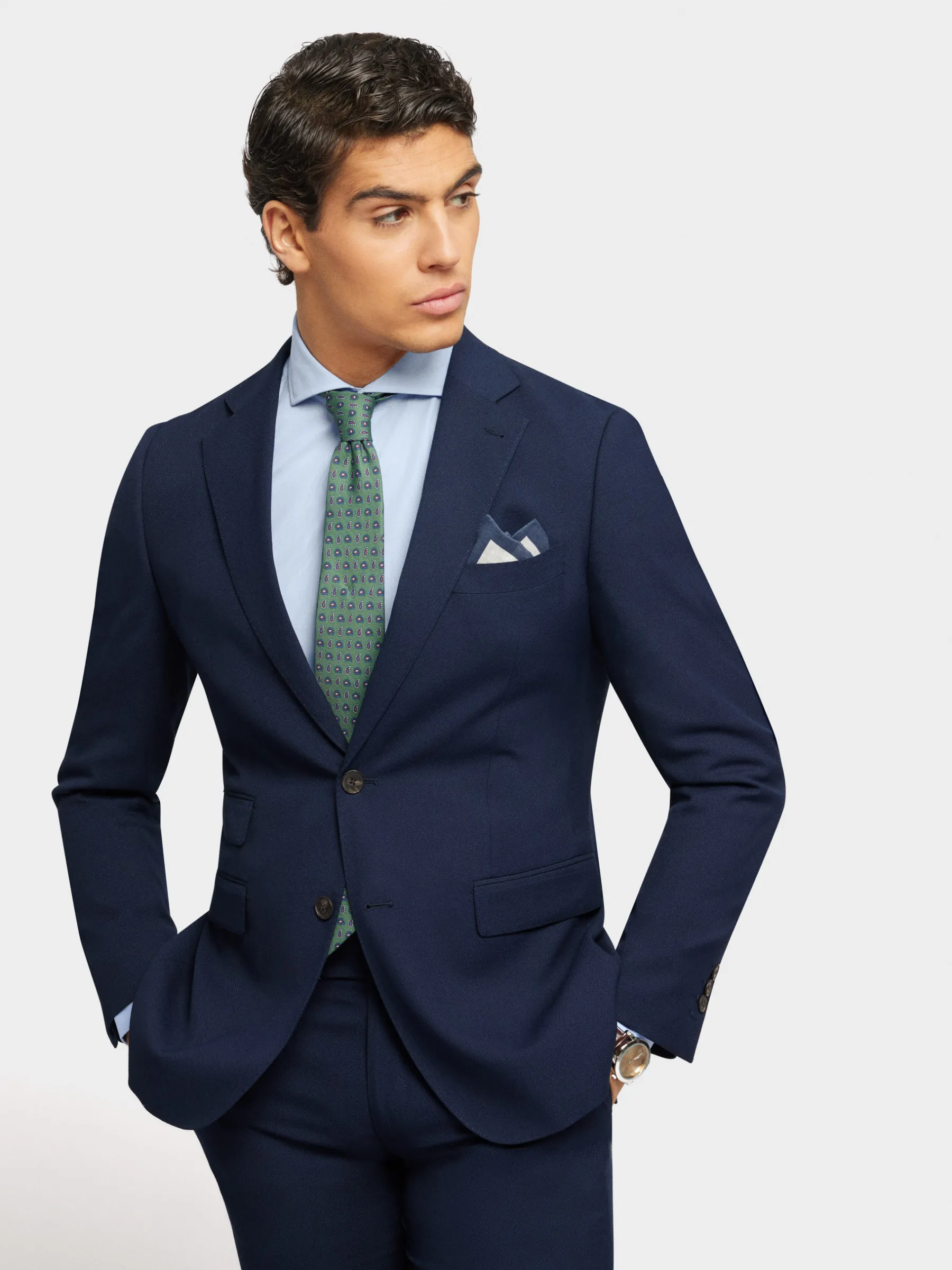 Alvaro Moreno AMERICANA MICRO BIRD-Hombre Trajes|Trajes