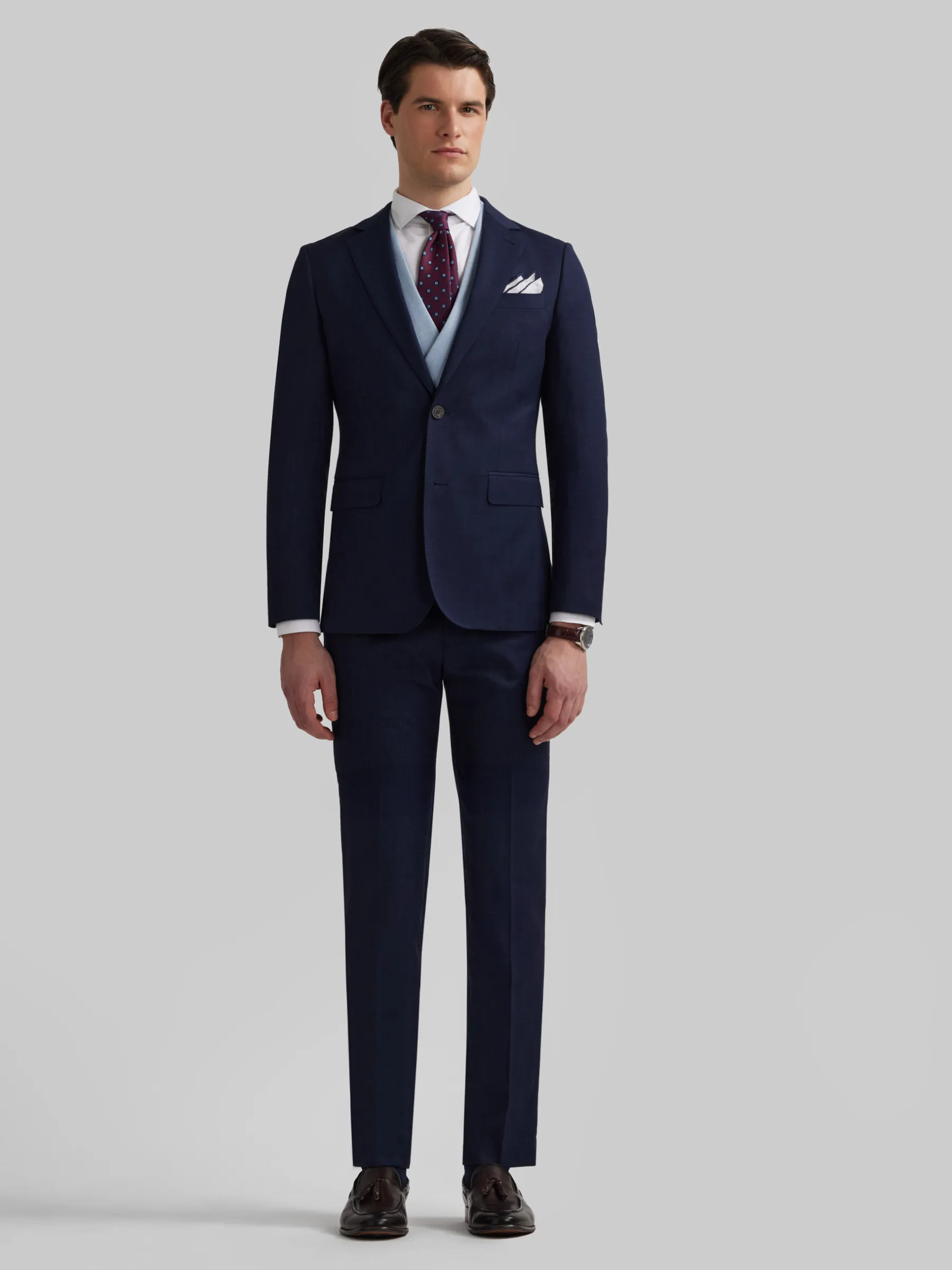 Alvaro Moreno AMERICANA MILANO GALES-Hombre Trajes|Trajes