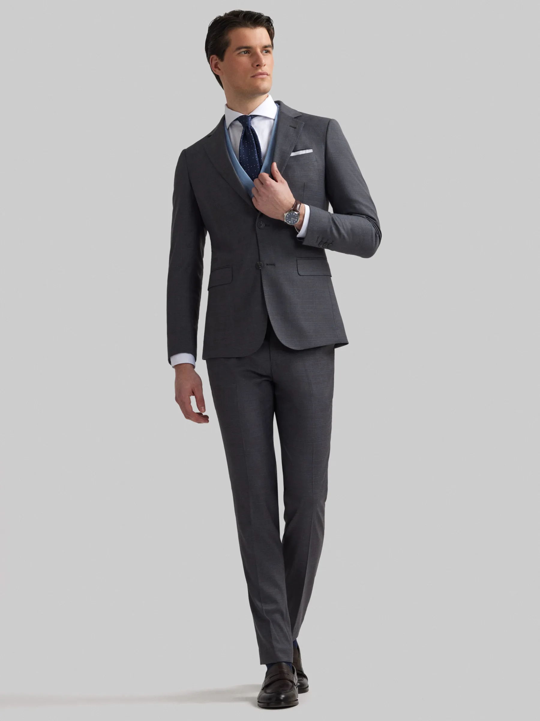 Alvaro Moreno AMERICANA MILANO GALES-Hombre Trajes|Trajes