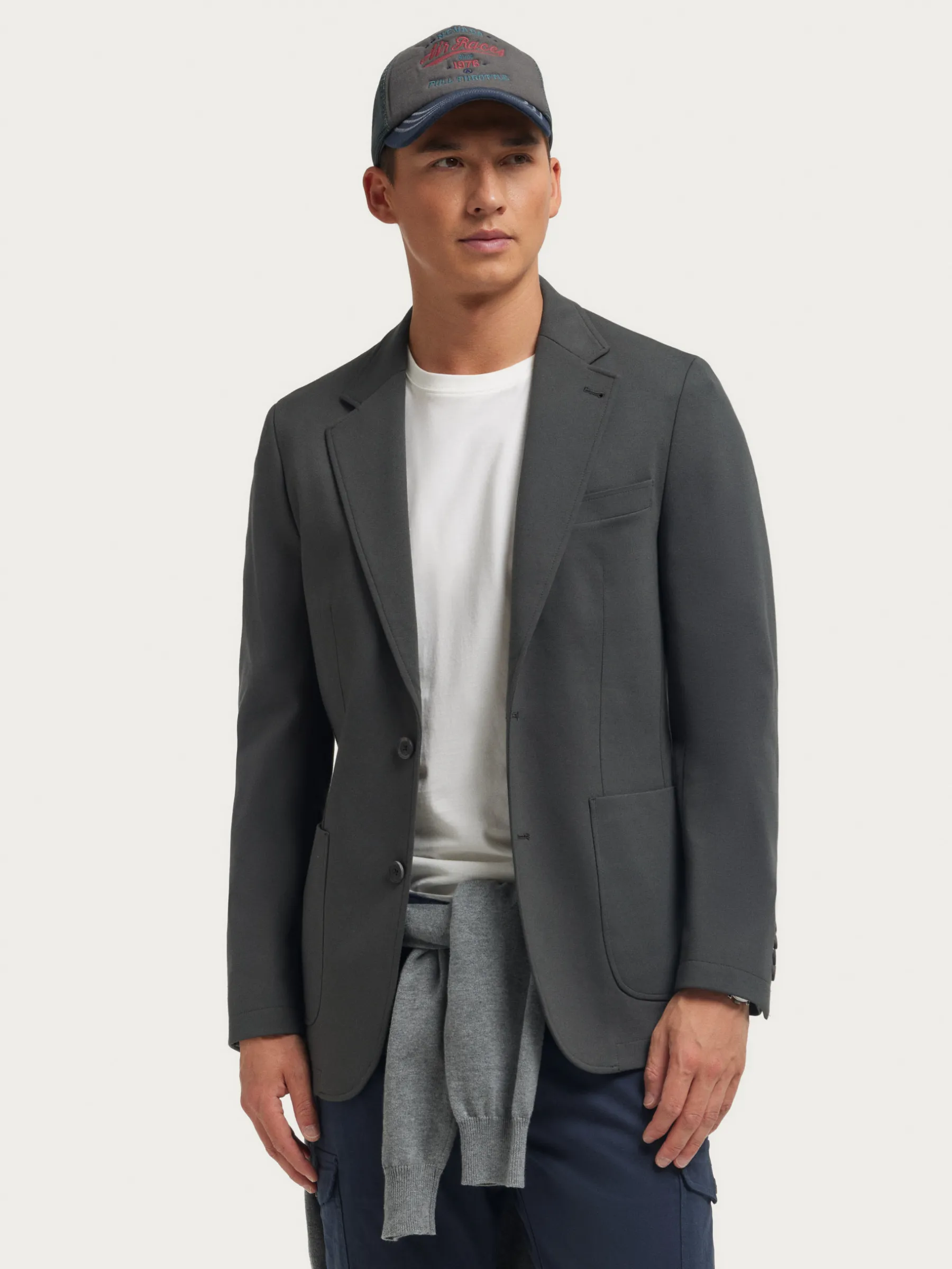 Alvaro Moreno AMERICANA PUNTO-Hombre Americanas