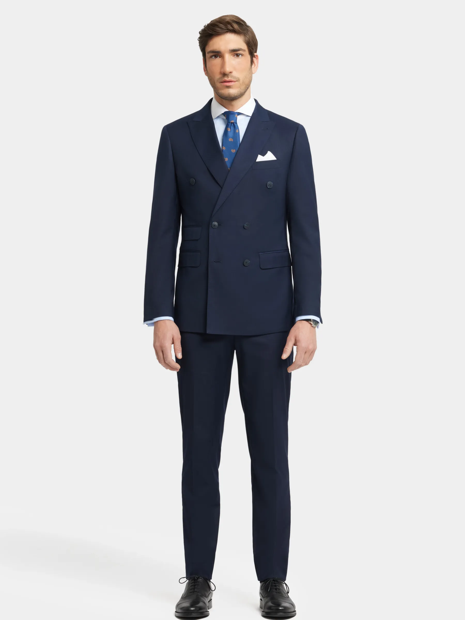 Alvaro Moreno AMERICANA TWILL CRUZADO-Hombre Trajes|Trajes