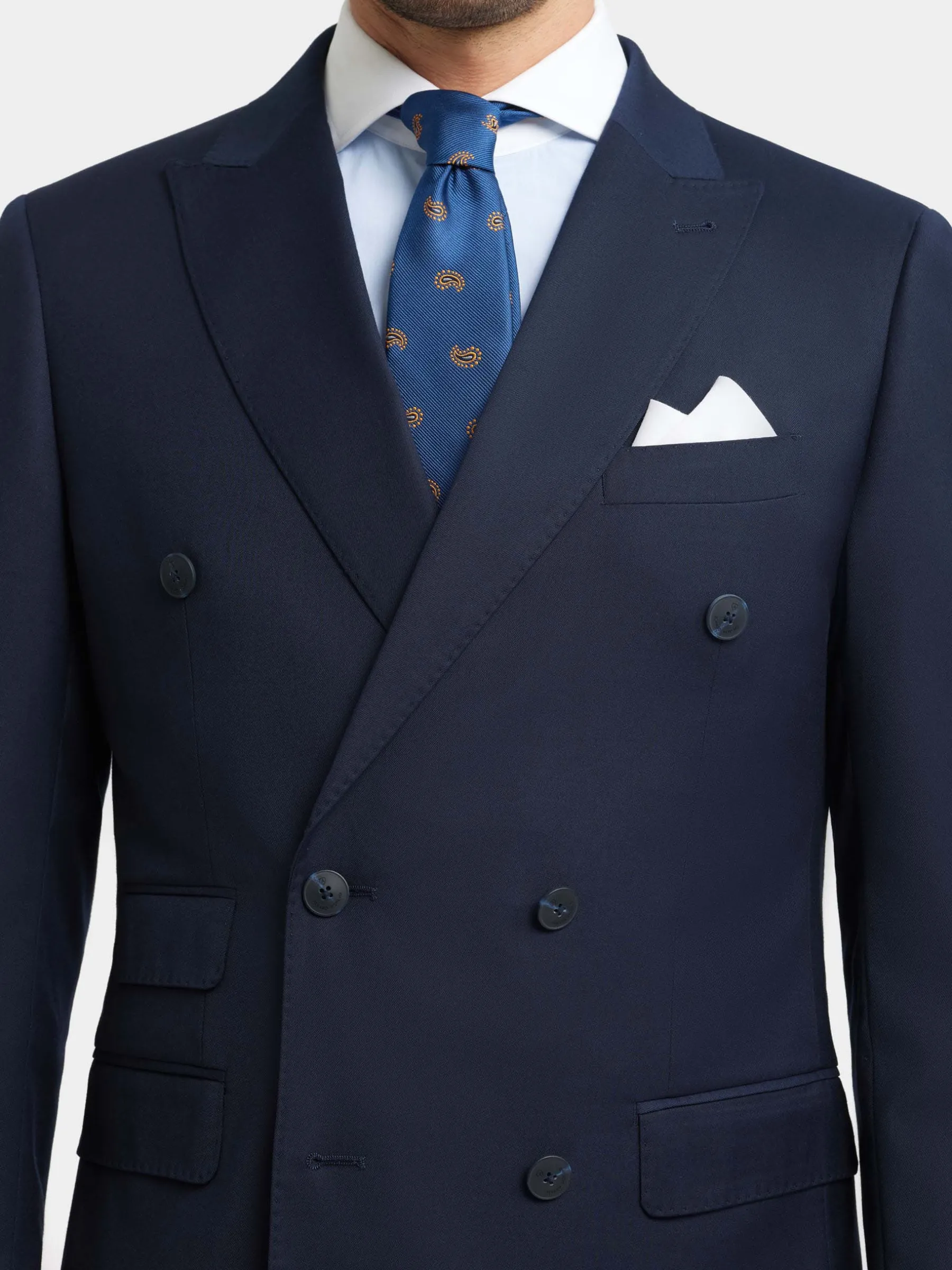 Alvaro Moreno AMERICANA TWILL CRUZADO-Hombre Trajes|Trajes