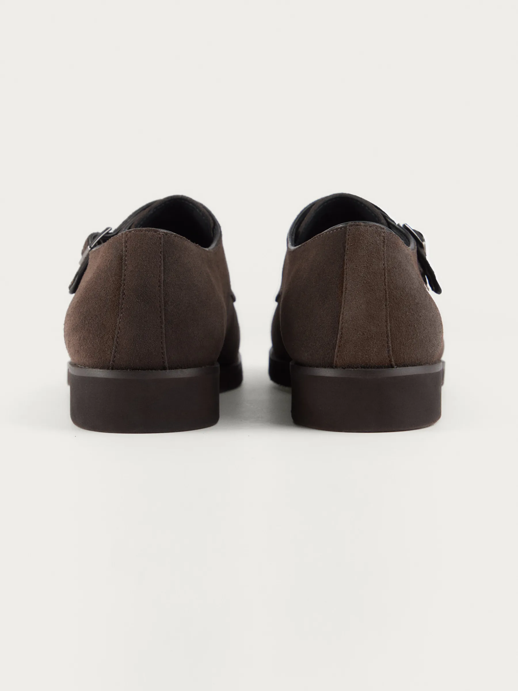 Alvaro Moreno BLUCHER DOBLE HEBILLA MARRÓN-Hombre Vestir