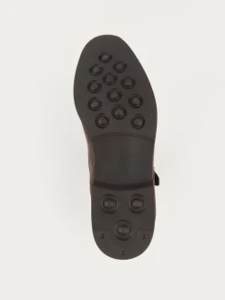 Alvaro Moreno BLUCHER DOBLE HEBILLA MARRÓN-Hombre Vestir