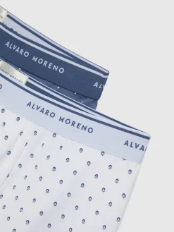 Alvaro Moreno BOXER FLOR-Hombre Ropa Interior