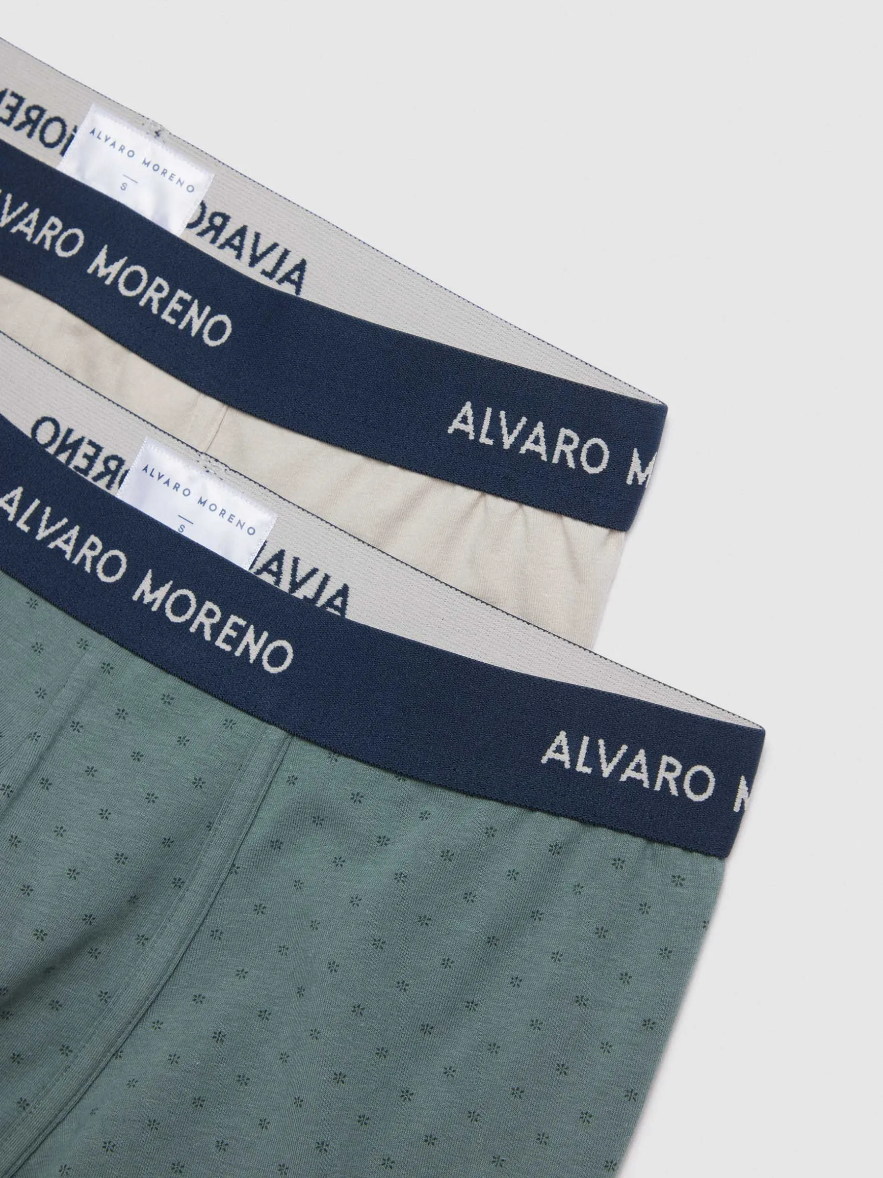 Alvaro Moreno BOXER NATURE-Hombre Ropa Interior