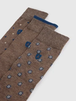 Alvaro Moreno CALCETINES MARRÓN-Hombre Calcetines