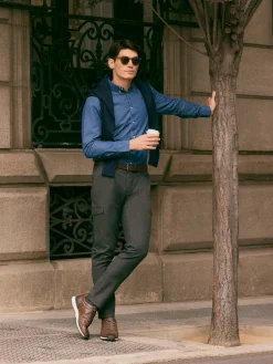 Alvaro Moreno CAMISA DENIM B.DOWN-Hombre Casual