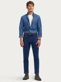 Alvaro Moreno CAMISA DENIM B.DOWN-Hombre Casual