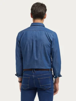 Alvaro Moreno CAMISA DENIM B.DOWN-Hombre Casual