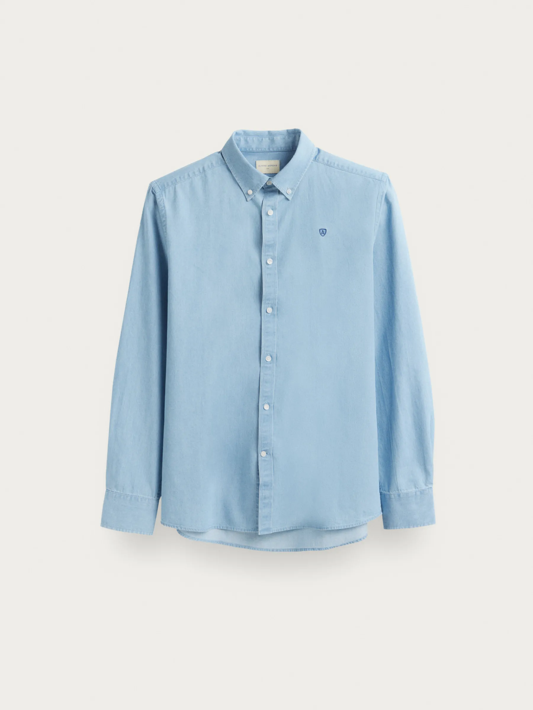 Alvaro Moreno CAMISA DENIM B.DOWN-Hombre Casual