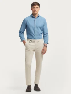 Alvaro Moreno CAMISA DENIM JACK-Hombre Casual