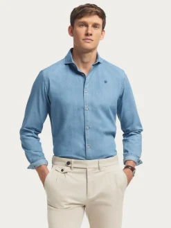 Alvaro Moreno CAMISA DENIM JACK-Hombre Casual