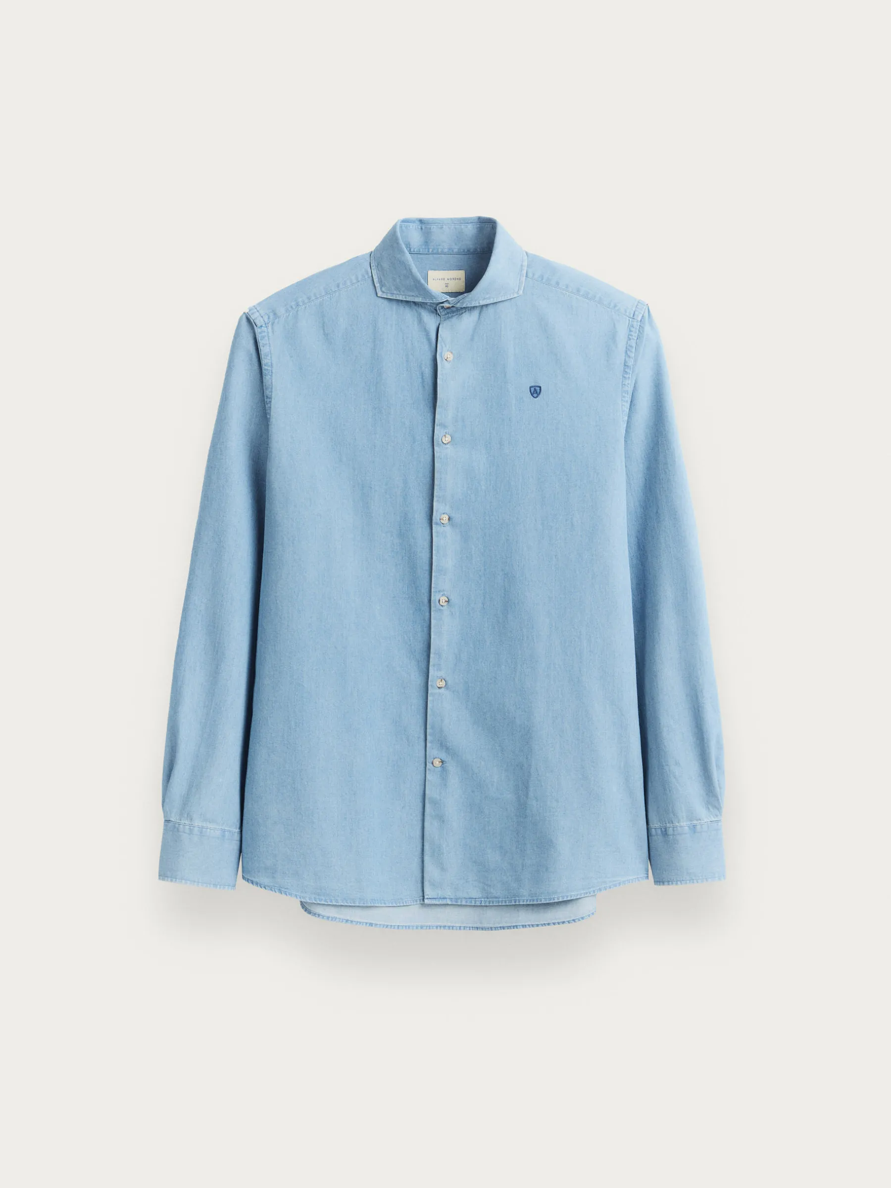 Alvaro Moreno CAMISA DENIM JACK-Hombre Casual