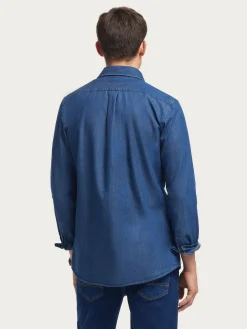 Alvaro Moreno CAMISA DENIM JACK-Hombre Casual