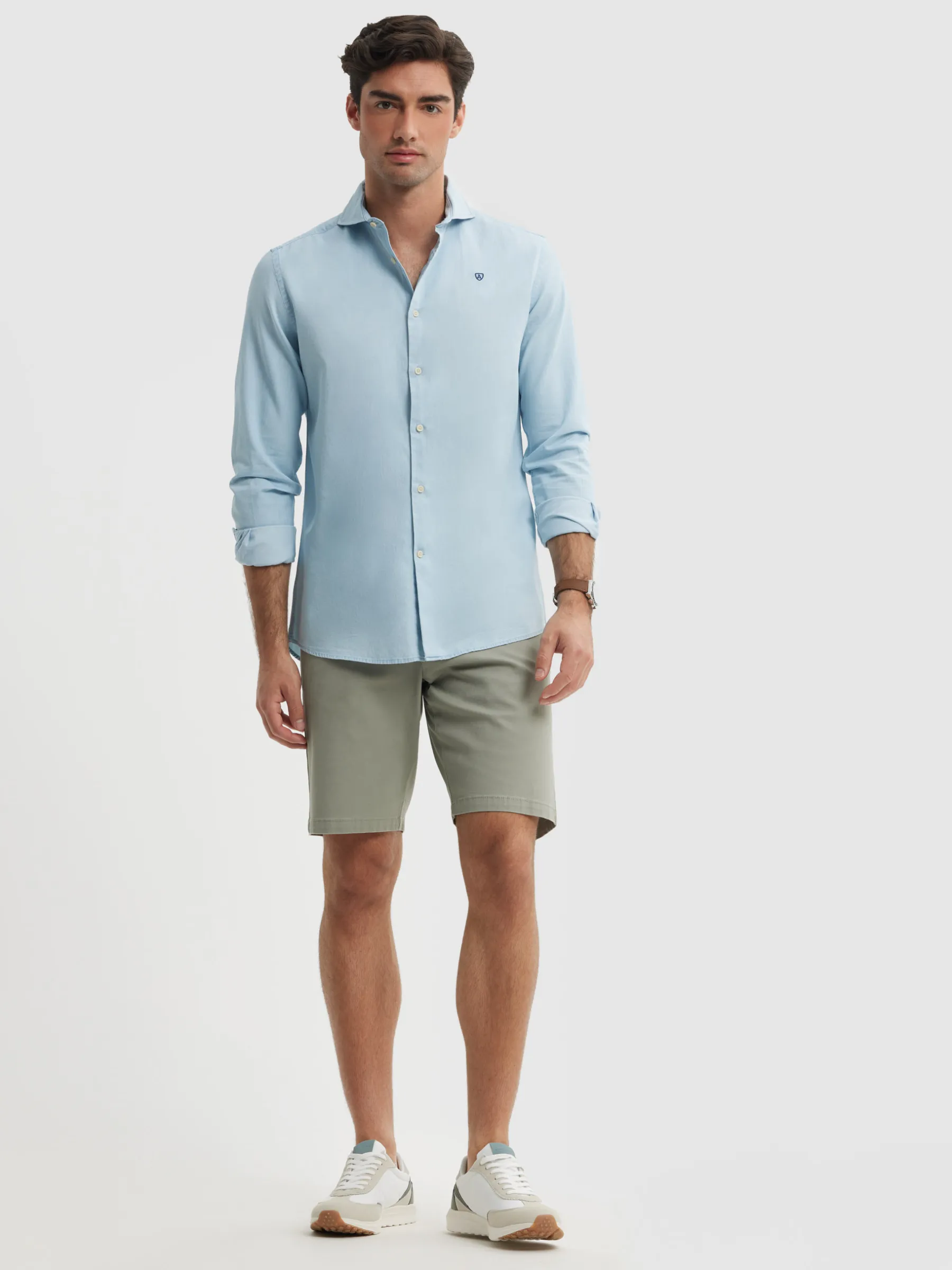 Alvaro Moreno CAMISA DENIM JACK-Hombre Casual