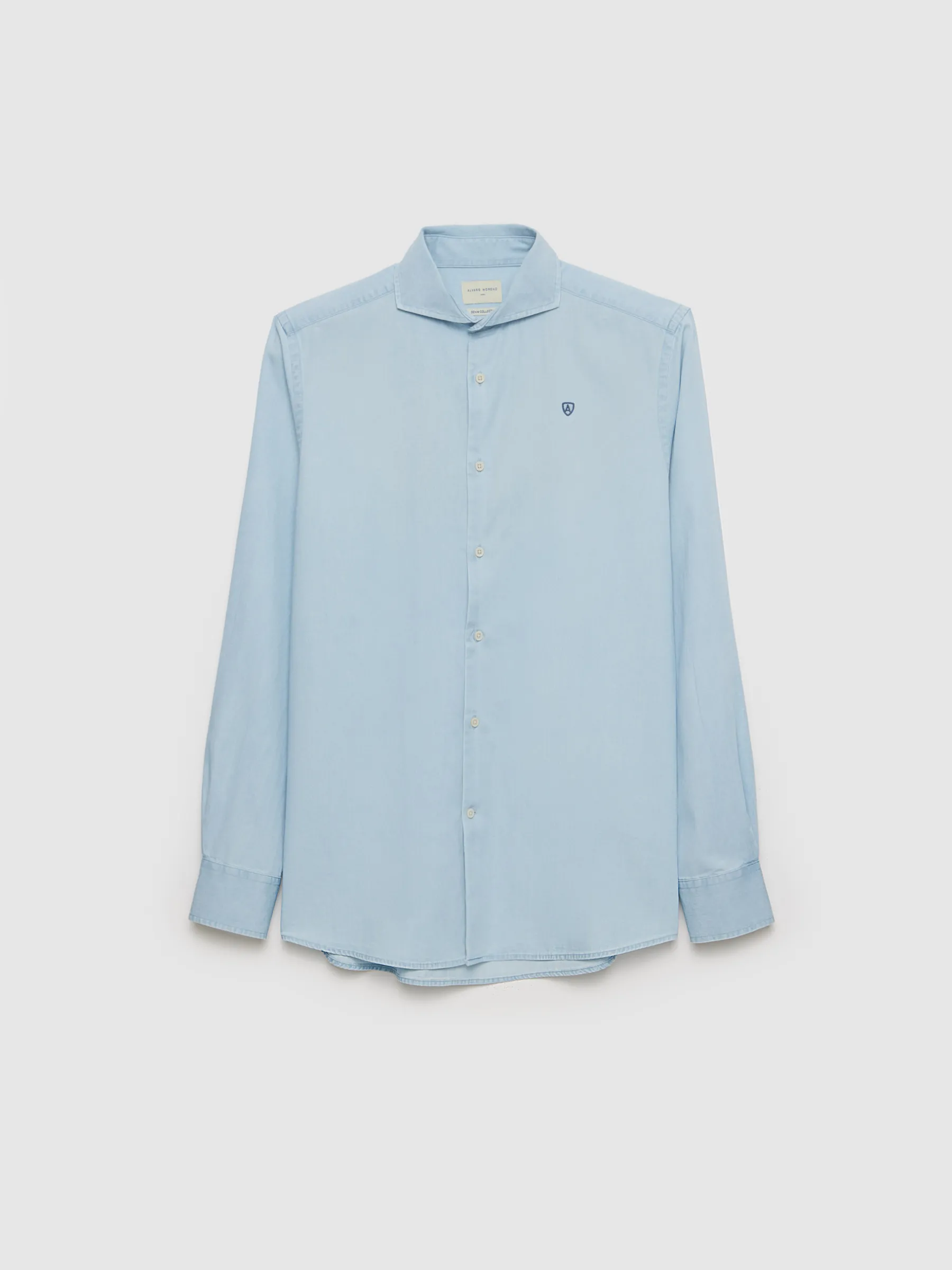 Alvaro Moreno CAMISA DENIM JACK-Hombre Casual