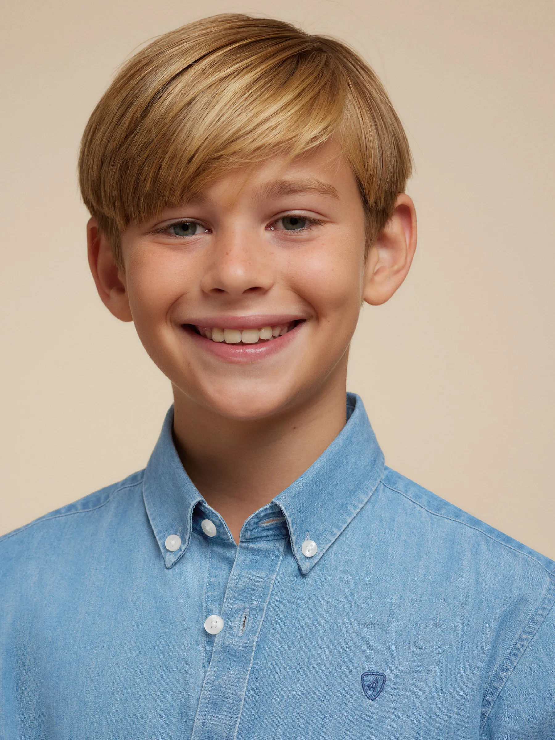 Alvaro Moreno CAMISA DENIM KIDS- Camisas