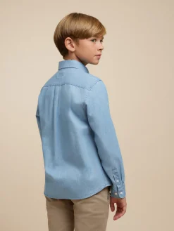 Alvaro Moreno CAMISA DENIM KIDS- Camisas