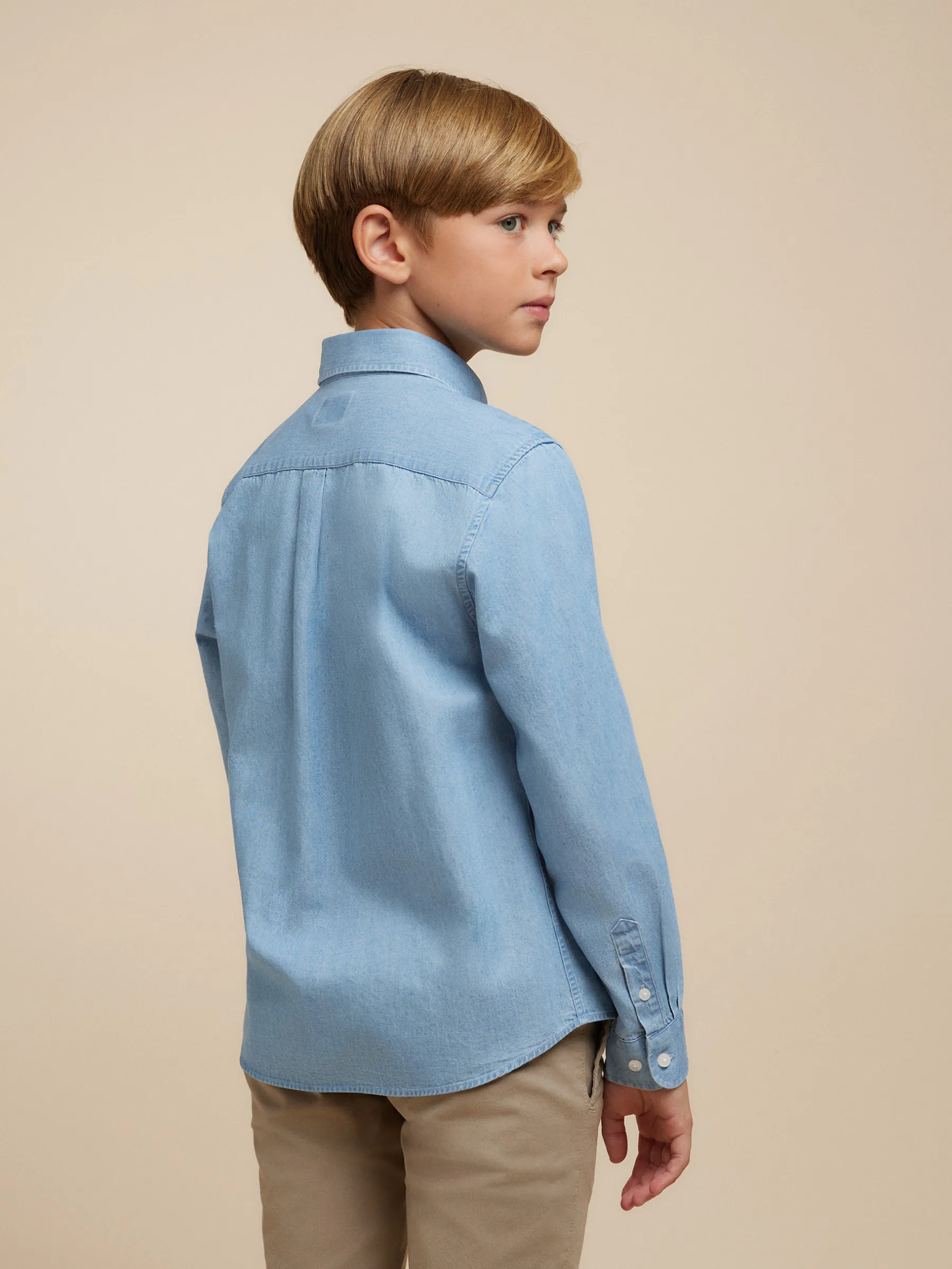 Alvaro Moreno CAMISA DENIM KIDS- Camisas