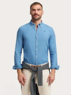 Alvaro Moreno CAMISA DENIM NIDO-Hombre Casual