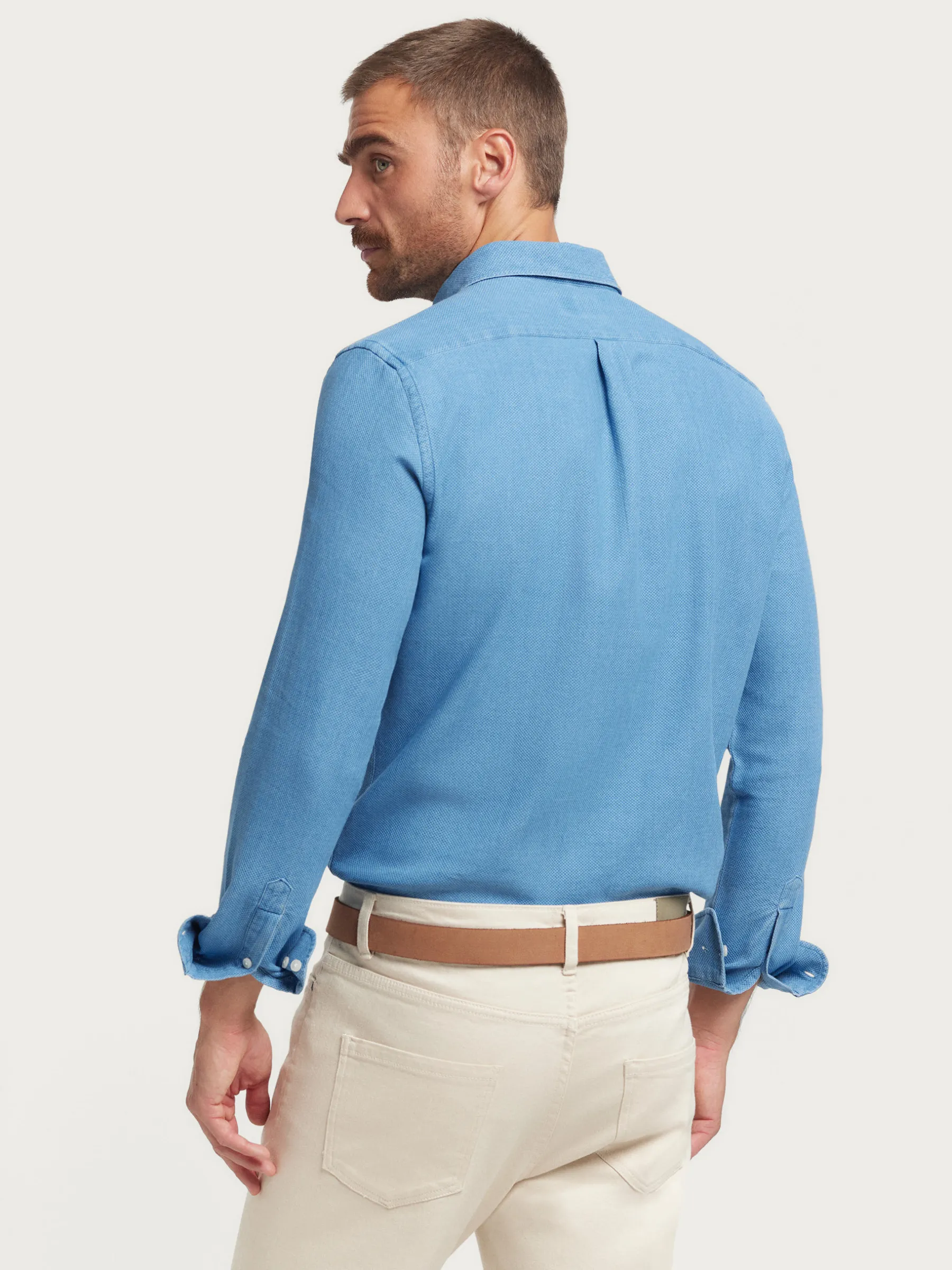 Alvaro Moreno CAMISA DENIM NIDO-Hombre Casual