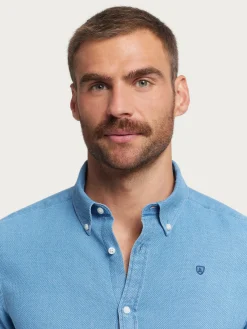 Alvaro Moreno CAMISA DENIM NIDO-Hombre Casual