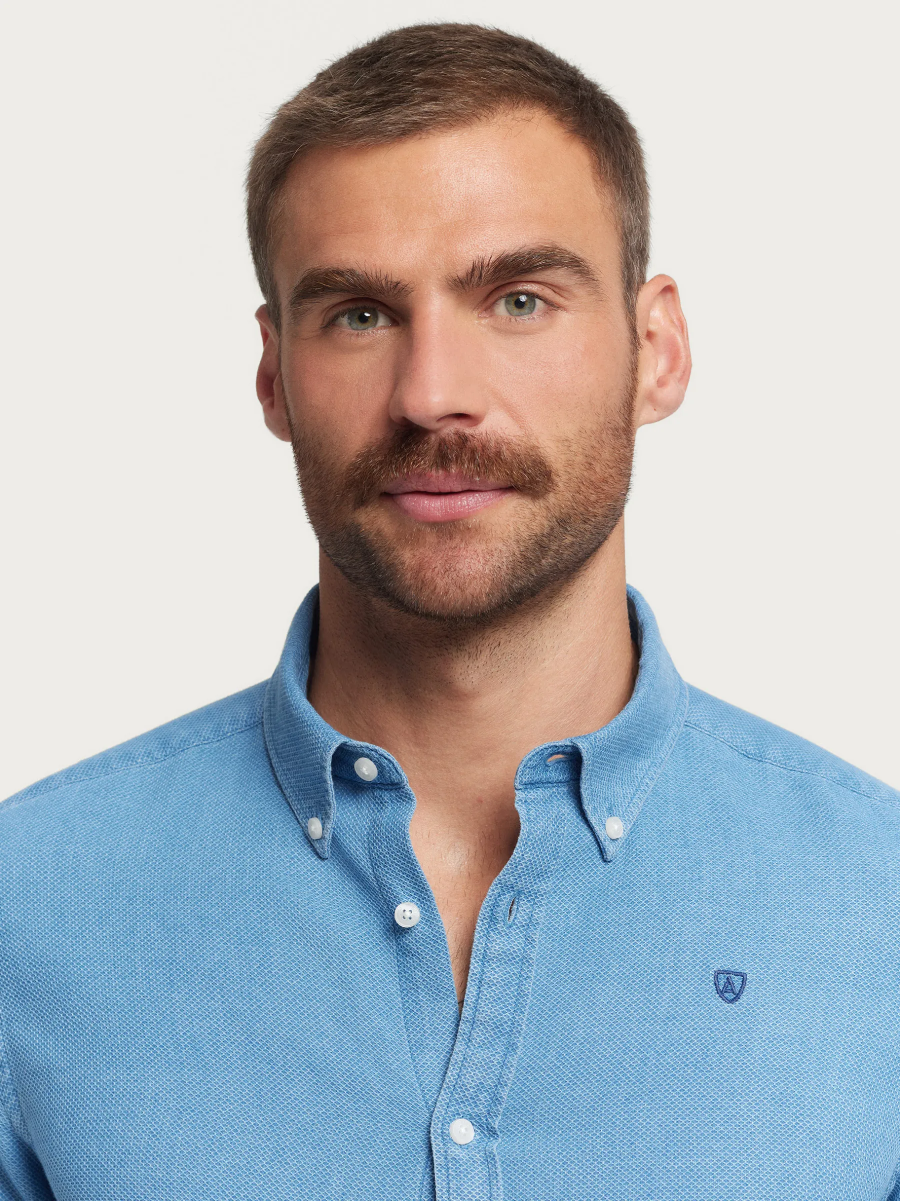 Alvaro Moreno CAMISA DENIM NIDO-Hombre Casual