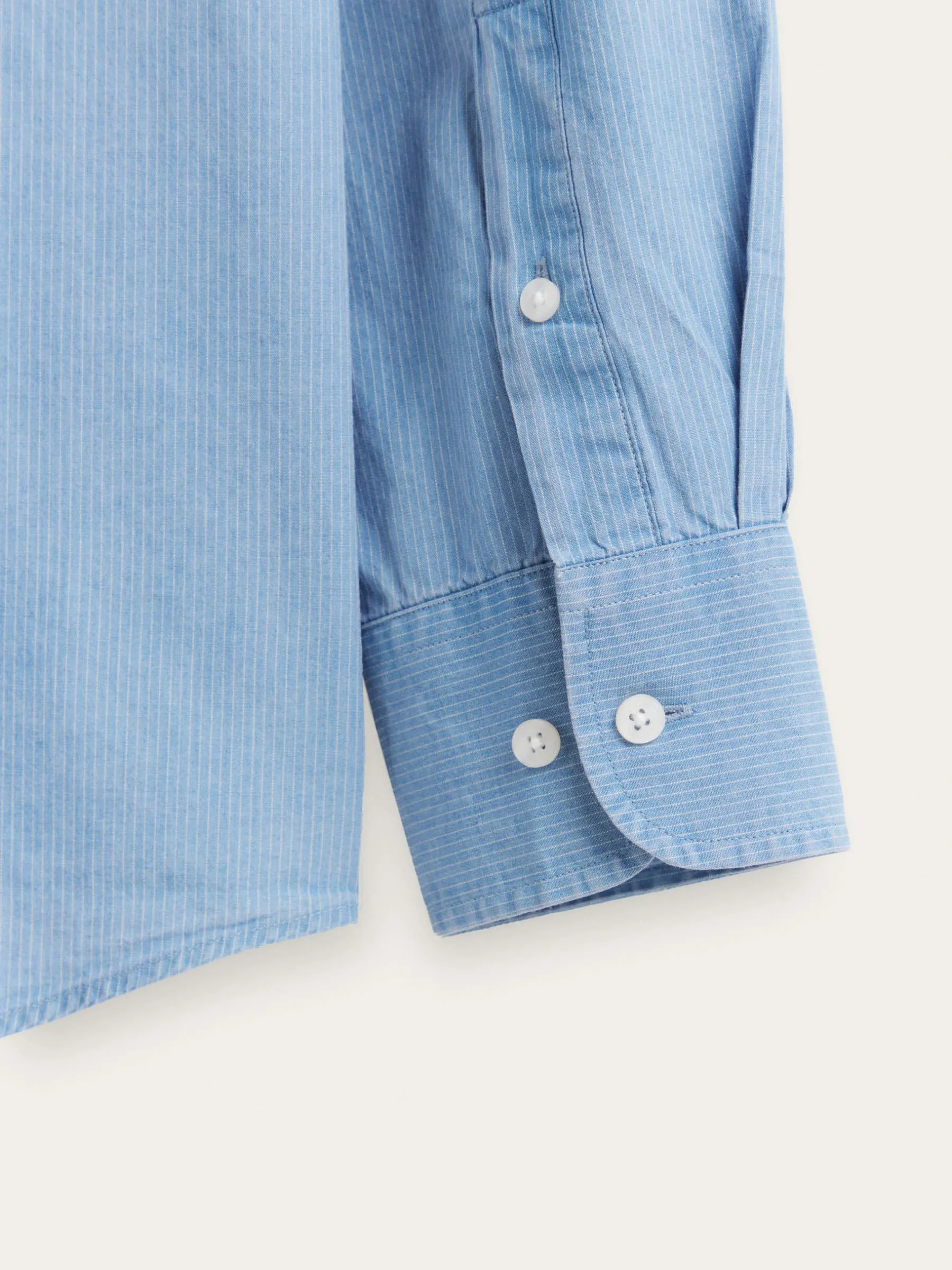 Alvaro Moreno CAMISA DENIM RAYAS-Hombre Casual