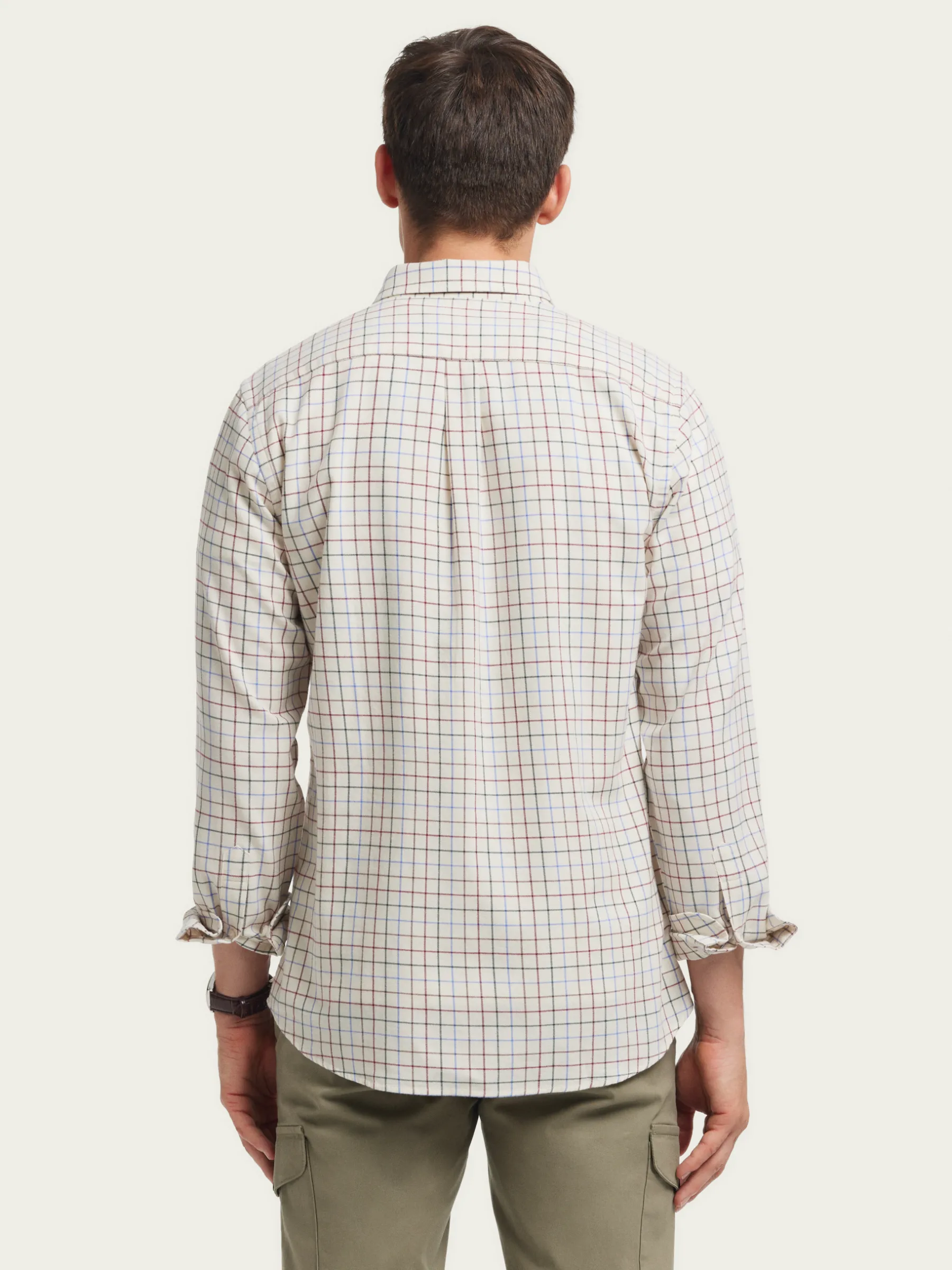 Alvaro Moreno CAMISA FLANNEL CHECKS-Hombre Franela