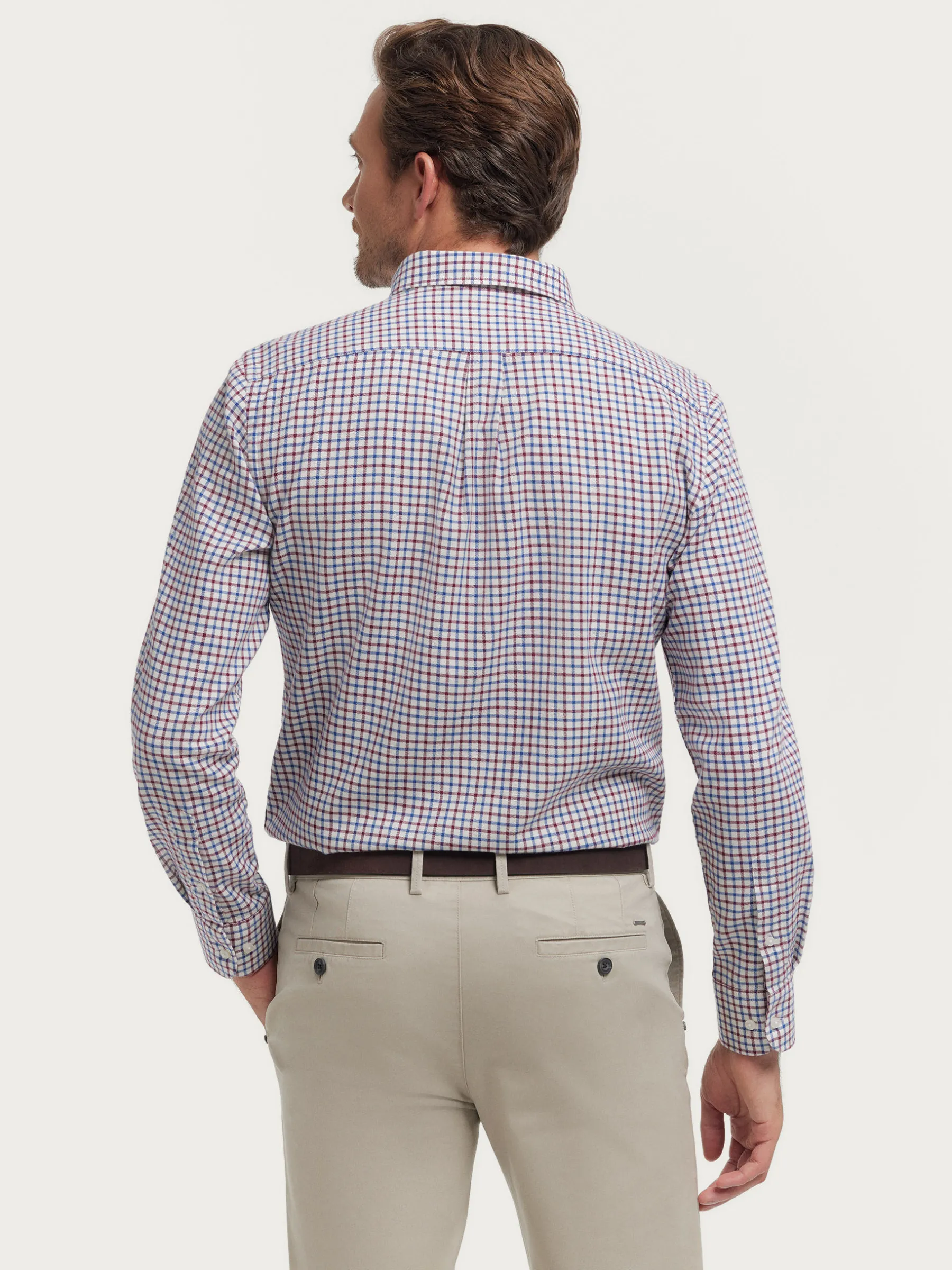 Alvaro Moreno CAMISA FLANNEL CHECKS-Hombre Franela