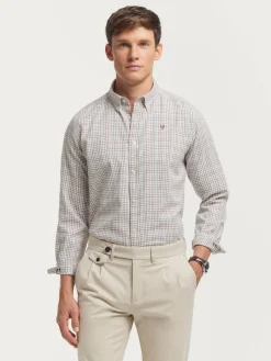 Alvaro Moreno CAMISA FLANNEL CHECKS-Hombre Franela