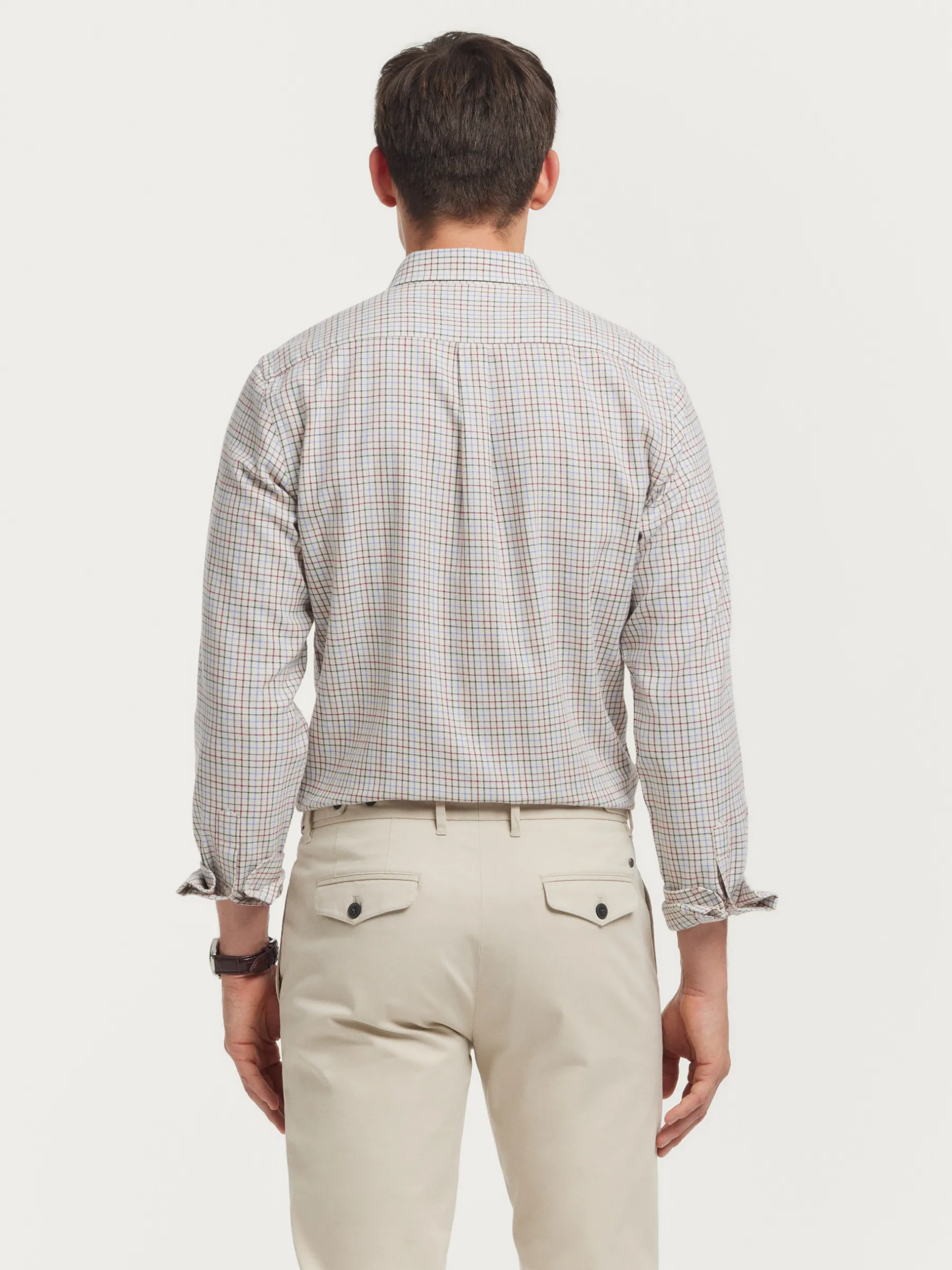 Alvaro Moreno CAMISA FLANNEL CHECKS-Hombre Franela