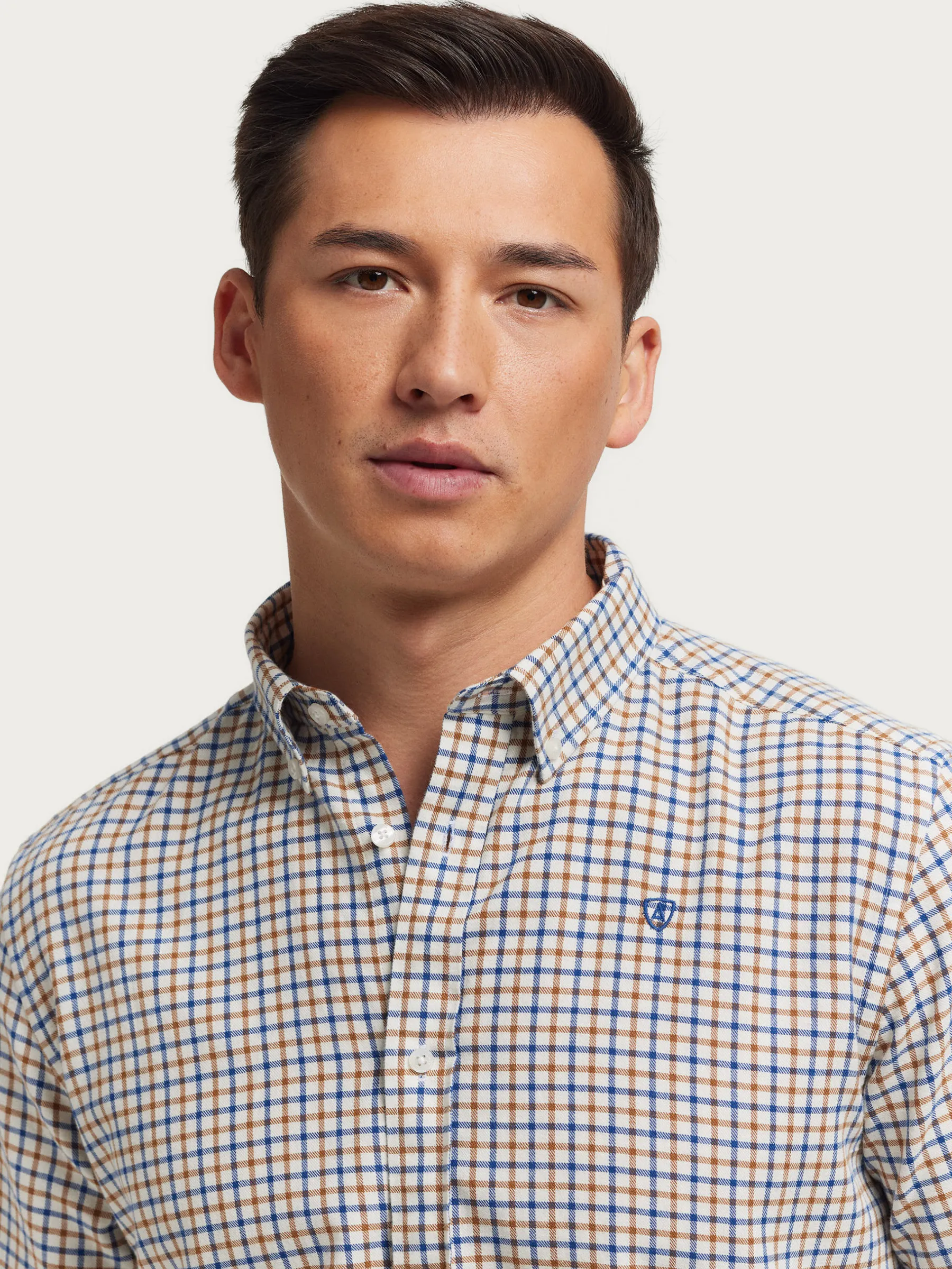 Alvaro Moreno CAMISA FLANNEL CHECKS-Hombre Franela