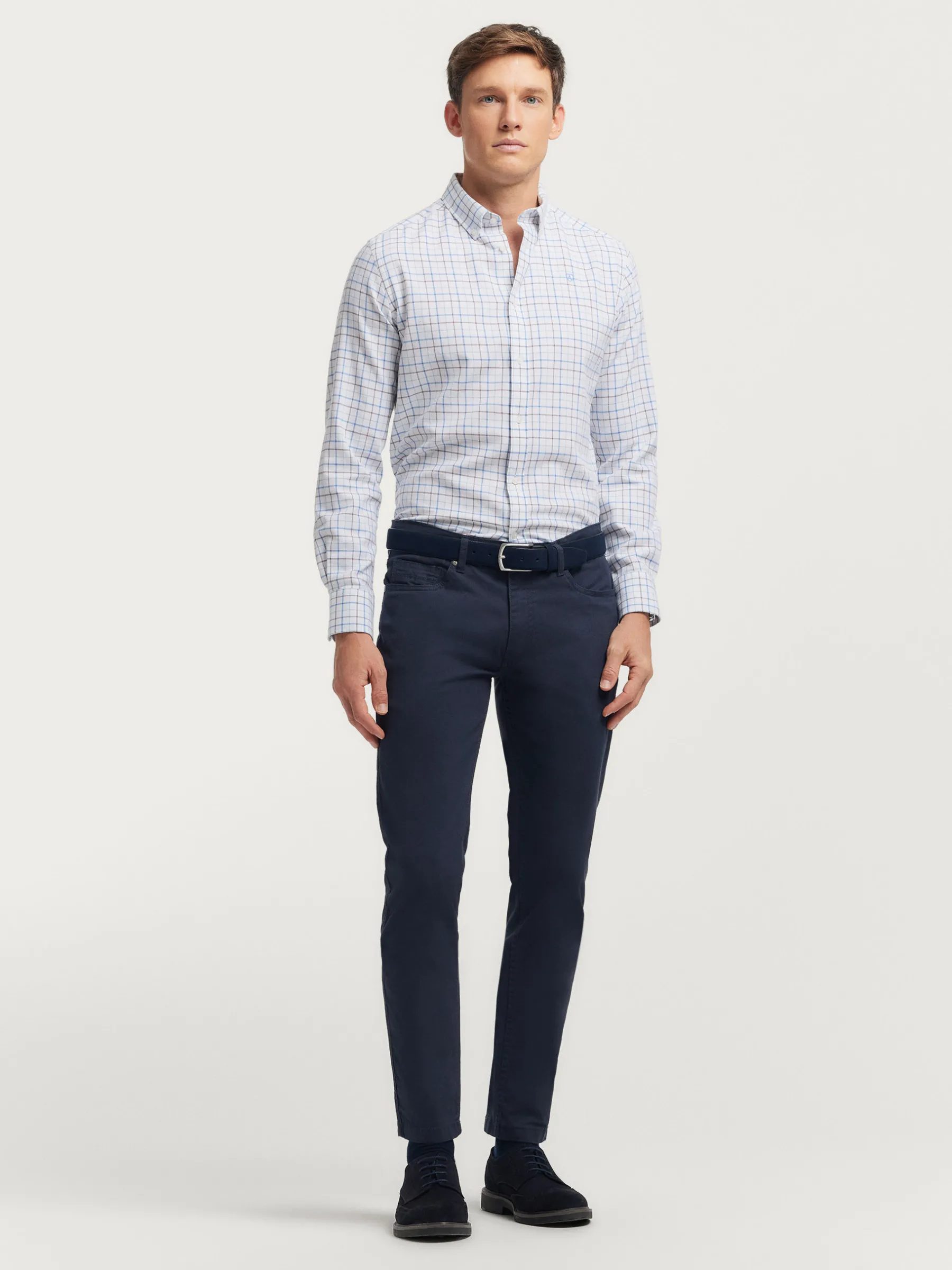 Alvaro Moreno CAMISA FLANNEL CHECKS-Hombre Franela