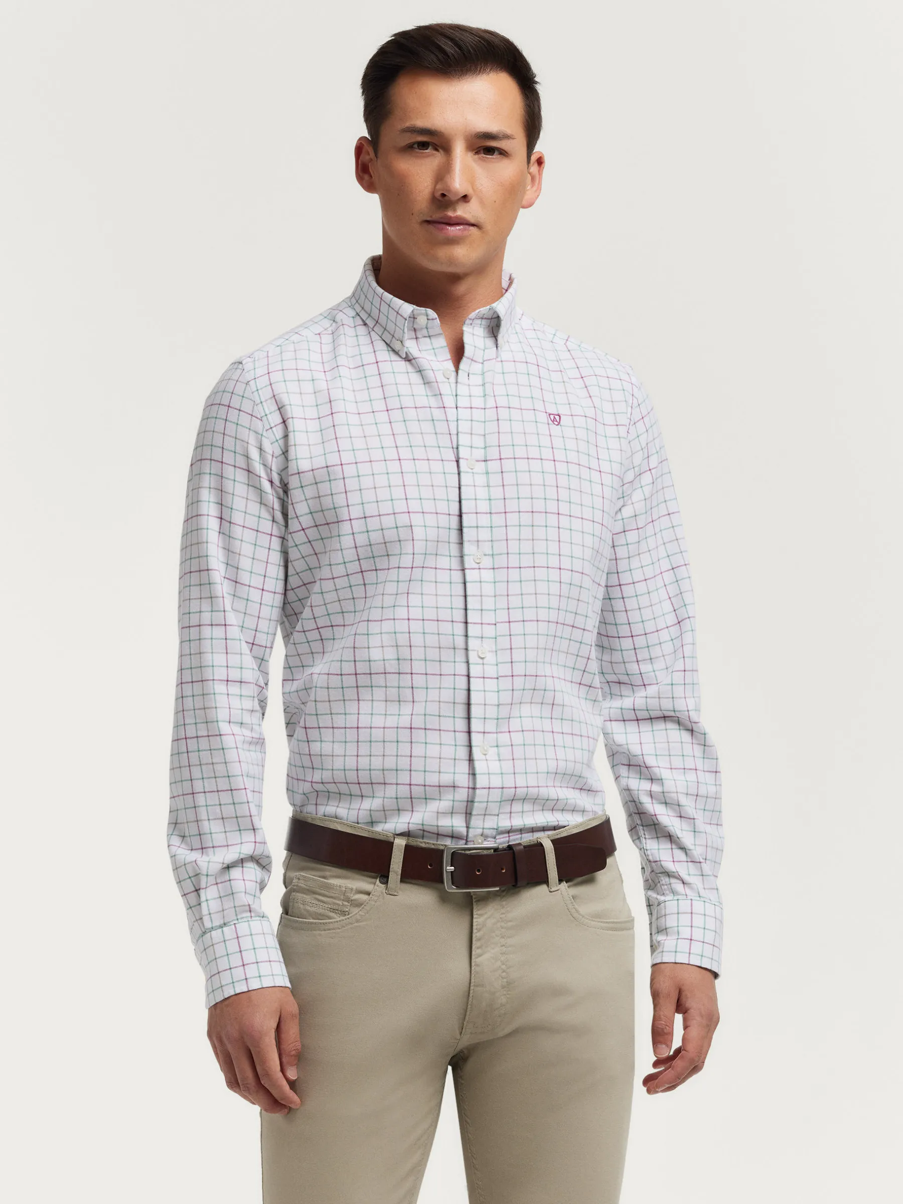 Alvaro Moreno CAMISA FLANNEL CHECKS-Hombre Franela