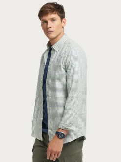 Alvaro Moreno CAMISA FLANNEL CHECKS-Hombre Franela