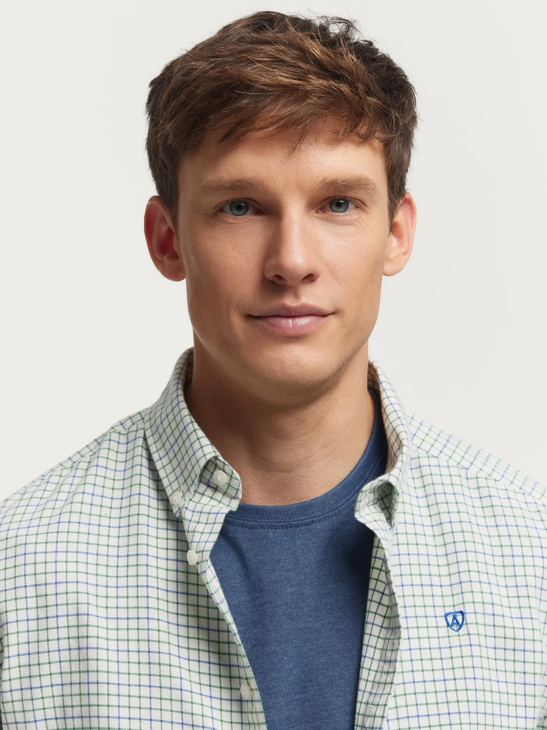 Alvaro Moreno CAMISA FLANNEL CHECKS-Hombre Franela