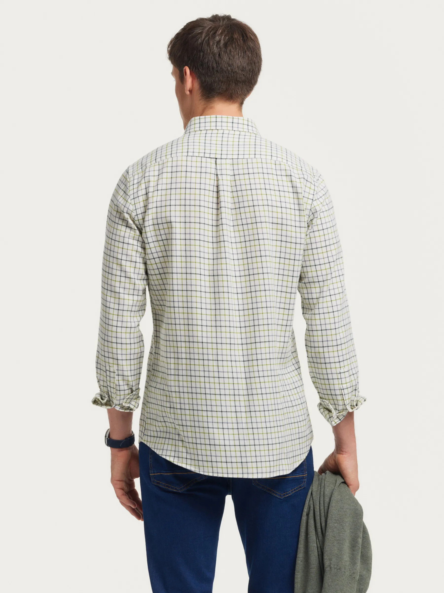 Alvaro Moreno CAMISA FLANNEL CHECKS-Hombre Franela