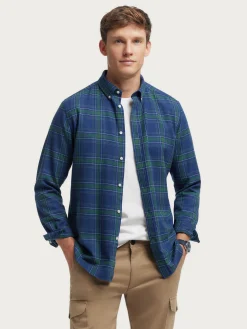Alvaro Moreno CAMISA FLANNEL TARTAN-Hombre Franela