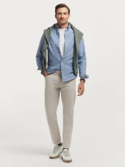 Alvaro Moreno CAMISA FLANNEL TWILL-Hombre Franela