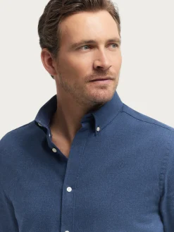 Alvaro Moreno CAMISA FLANNEL TWILL-Hombre Franela