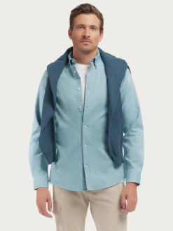 Alvaro Moreno CAMISA FLANNEL TWILL-Hombre Franela